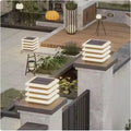 Solar Waterproof Outdoor Wall Pillar Lamp