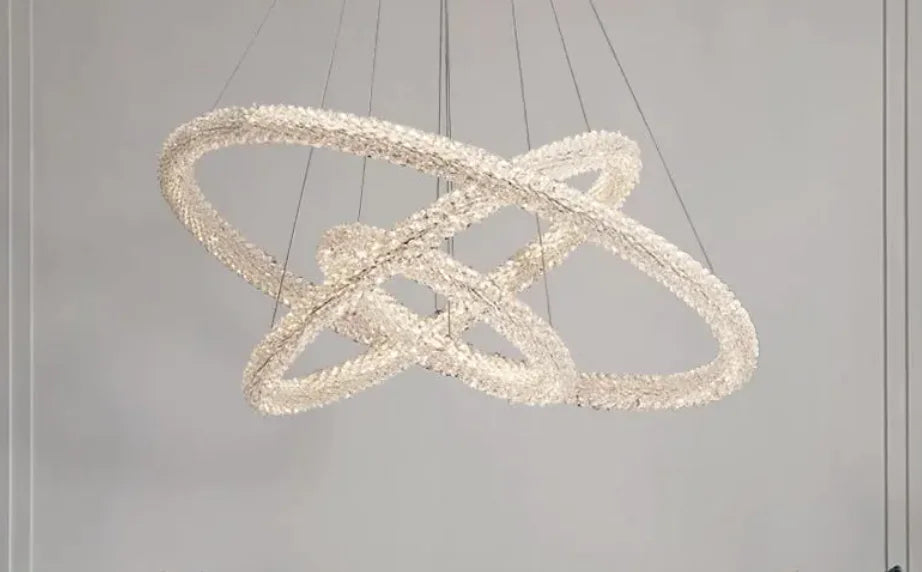 Crystal Ring Chandelier