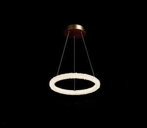 Crystal Ring Chandelier